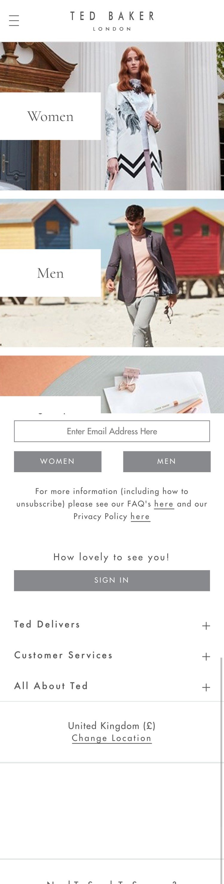TED BAKER